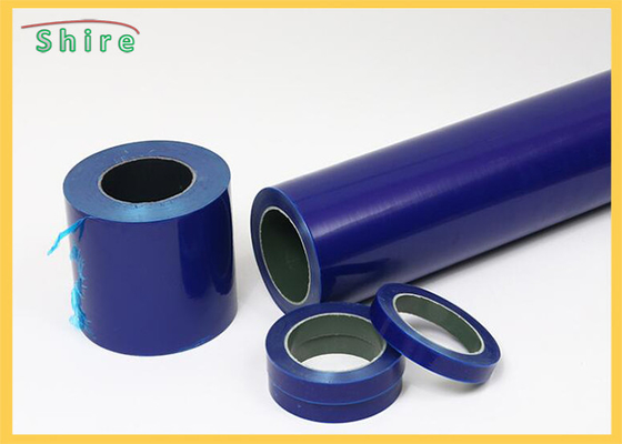 LDPE-Blau 50 Mikrometer 200m Fenster-Glas-Oberflächenschutz-Film-