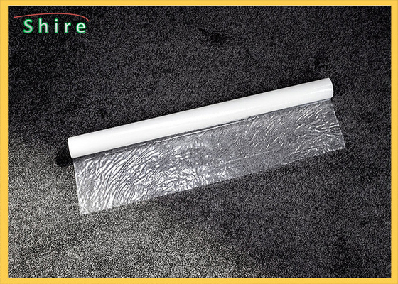 Self Adhesive Synthetic Carpeting Protection Film Sticky Back Plastic Carpet Protector